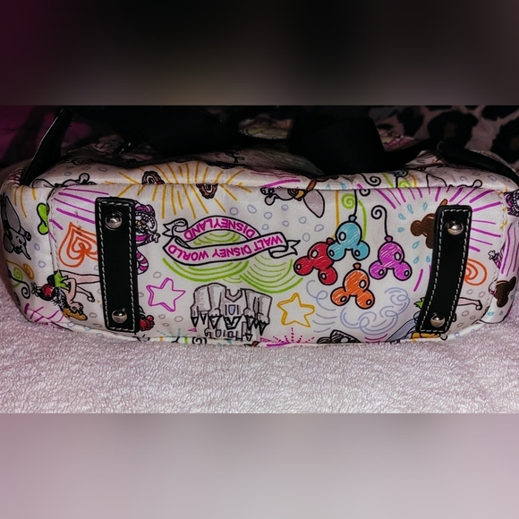 Dooney And Burke Retired Disney Sketch Backpack - Picture 4 of 7